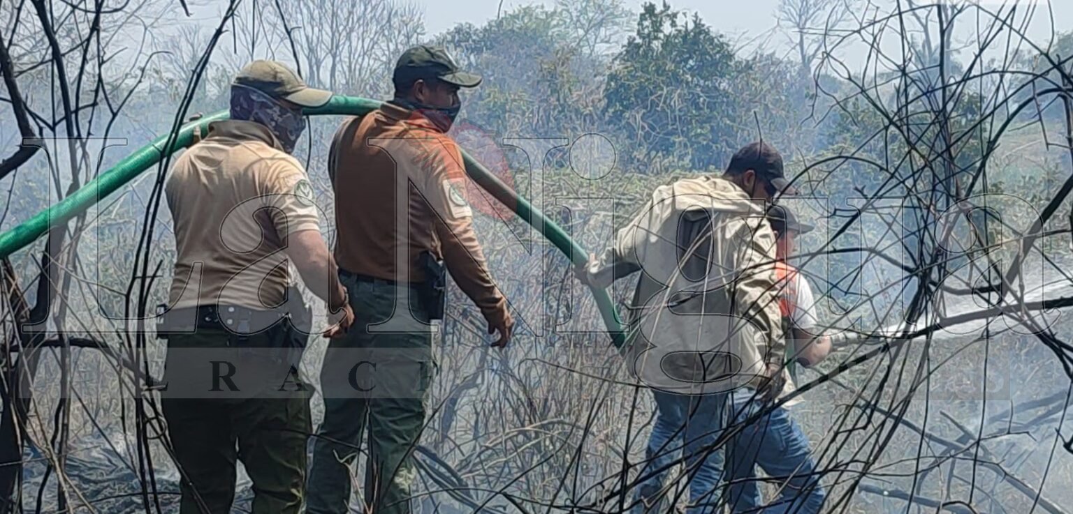 Apagan incendio en la Paso del Macho-Tepatlaxco