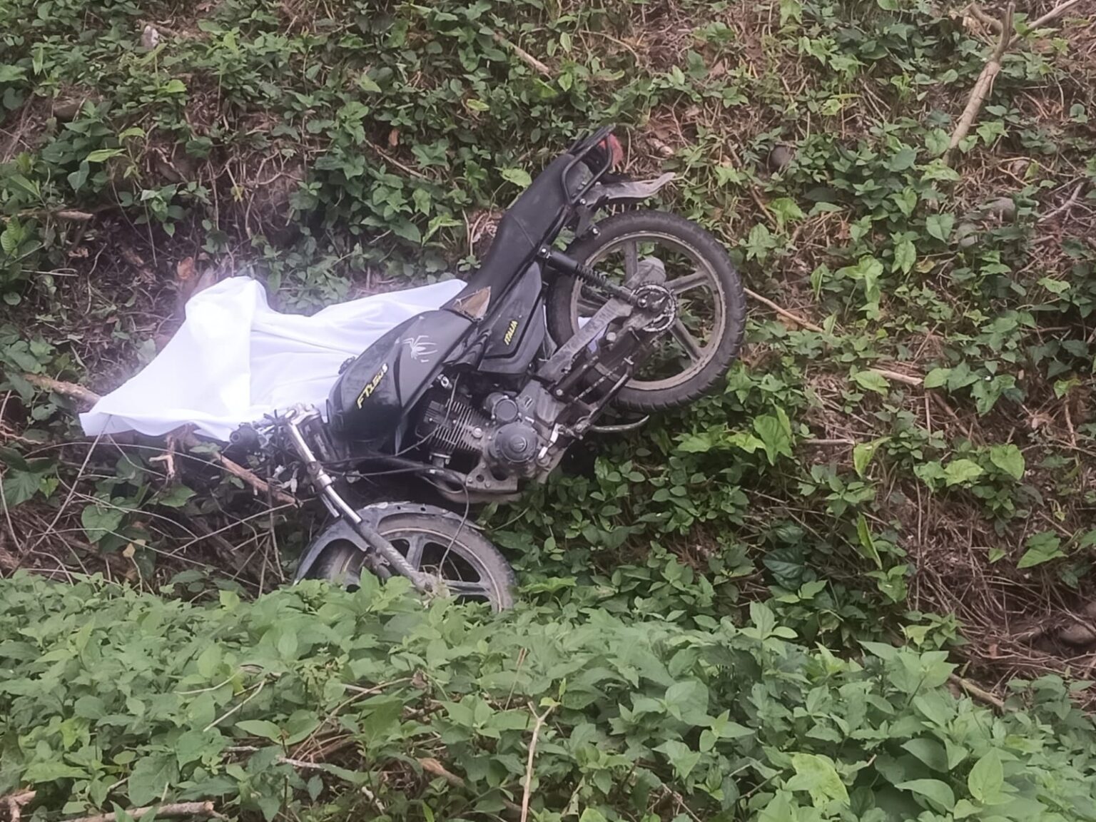 Se mata motociclista en la Sierra Totonaca