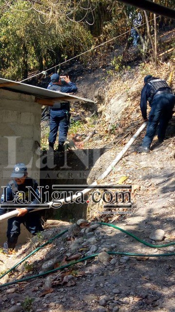 Quema de basura, se extiende y causa intensa movilización en Papantla.