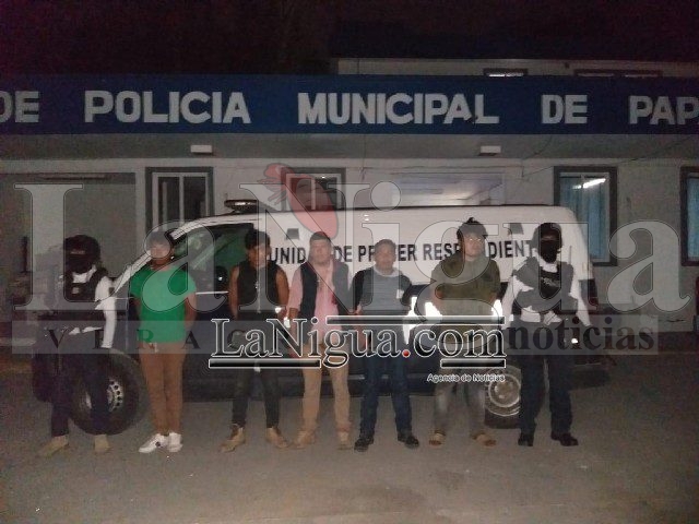 Asesta policía papanteca, duro golpe a la delincuencia.