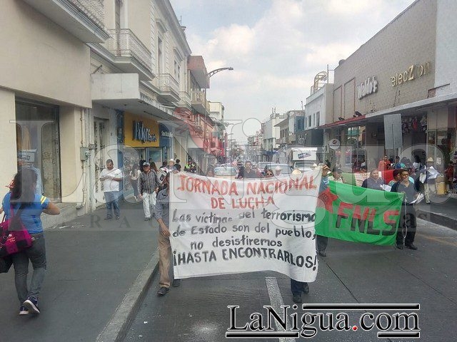Realizan marcha por personas desaparecidas