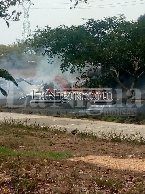 Cae avioneta en Tres Valles