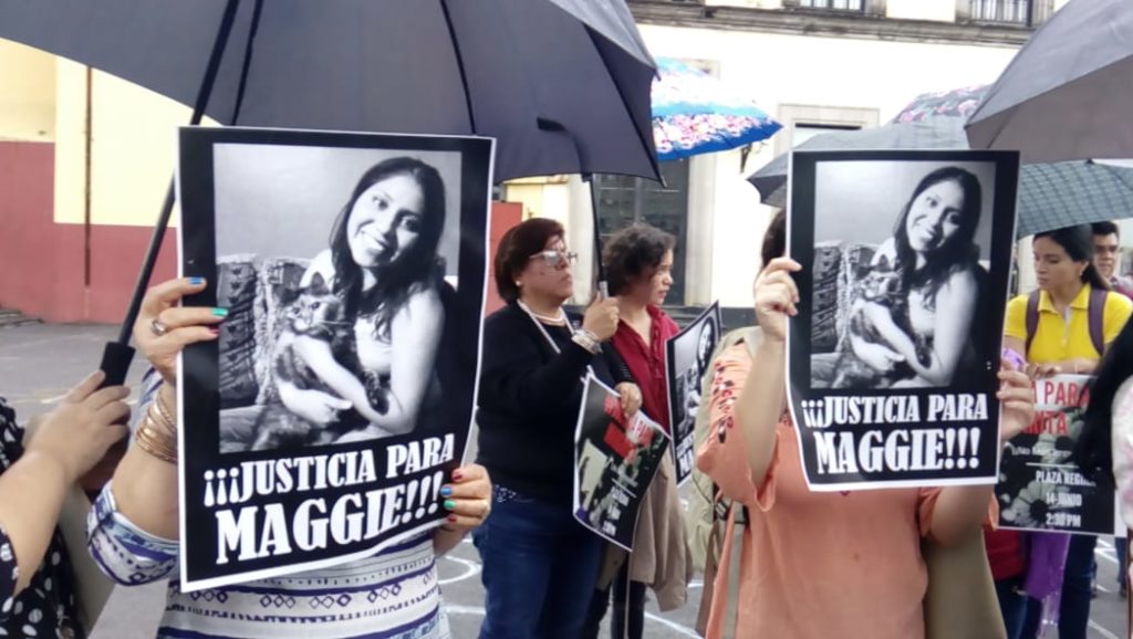 Realizan marcha exigiendo justicia.