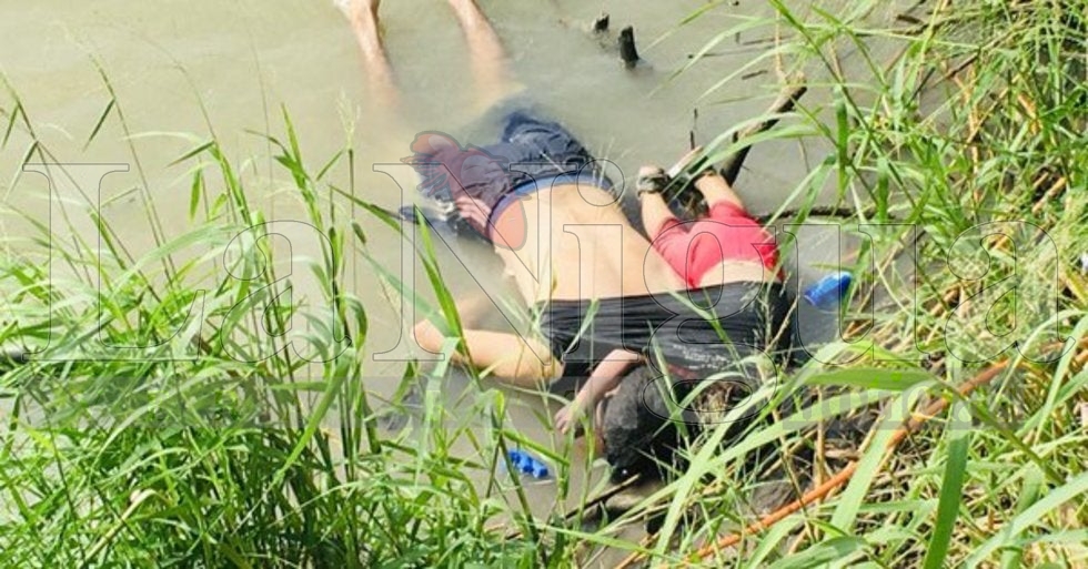 Salvadoreño y su hija de dos años mueren ahogados intentando llegar a EU