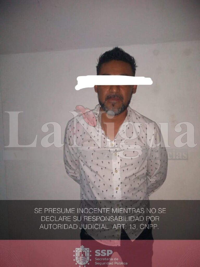 Interviene Policía Estatal a sujeto armado por presunto allanamiento de morada