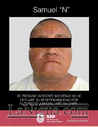 Detenido con moto robada.