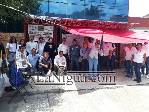 Integrantes de la FESIMAV toman también la dirección del TEBA