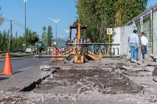 Ayuntamiento de Fortín realizará rehabilitación de diversos puntos del bulevar con concreto hidráulico