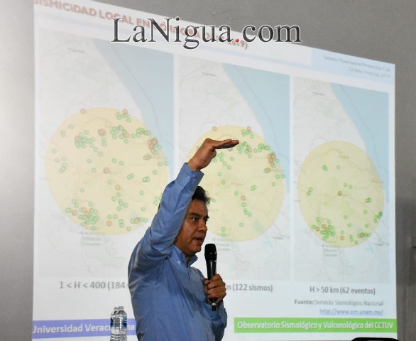 Imparten conferencia “La sismicidad en Veracruz: hacia una evaluación del peligro sísmico”