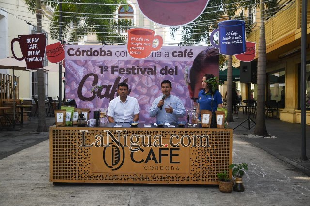 Presenta Ayuntamiento de Córdoba Primer Festival del Café