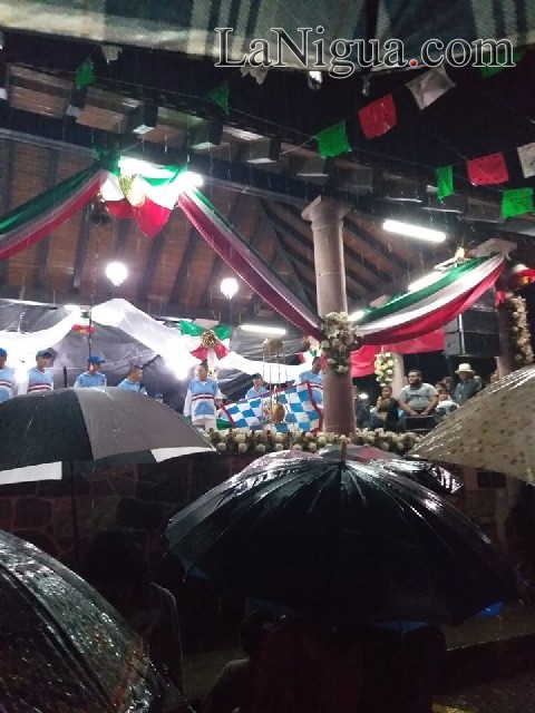 Homenaje a Rogelio Calderón en su natal Puruarán, Michoacán