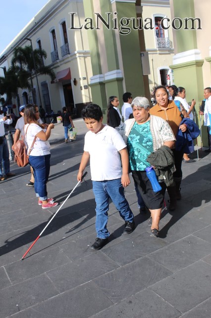 Celebra Fundación Roma Día Internacional del Bastón Blanco