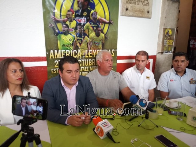 Este domingo en el Murillo Vidal Leyendas del América vs Potros