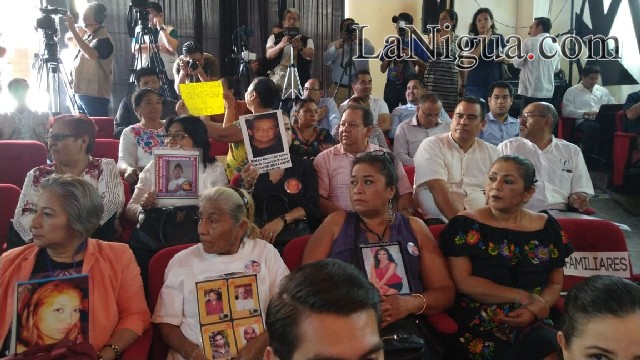 Realizan disculpa pública por desaparecidos en Papantla.