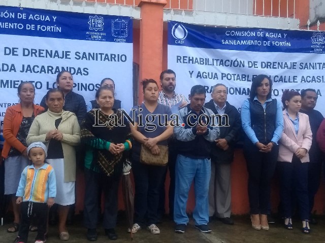 Dan banderazo para obra de rehabilitación de drenaje