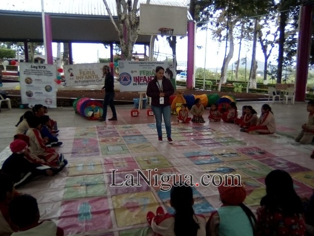 Realiza PC Huatusco Feria para fomentar la prevención