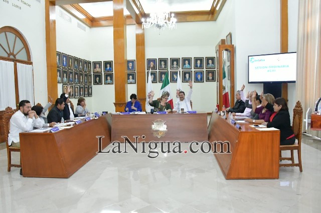 Cabildo aprueba avance de obra correspondiente al mes de Octubre