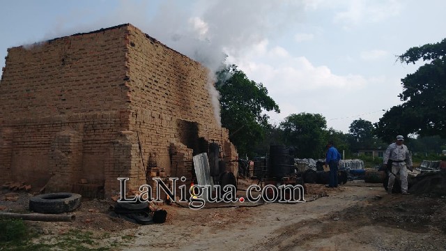 Verifica Seguridad Física de PEMEX a ladrilleras en Papantla