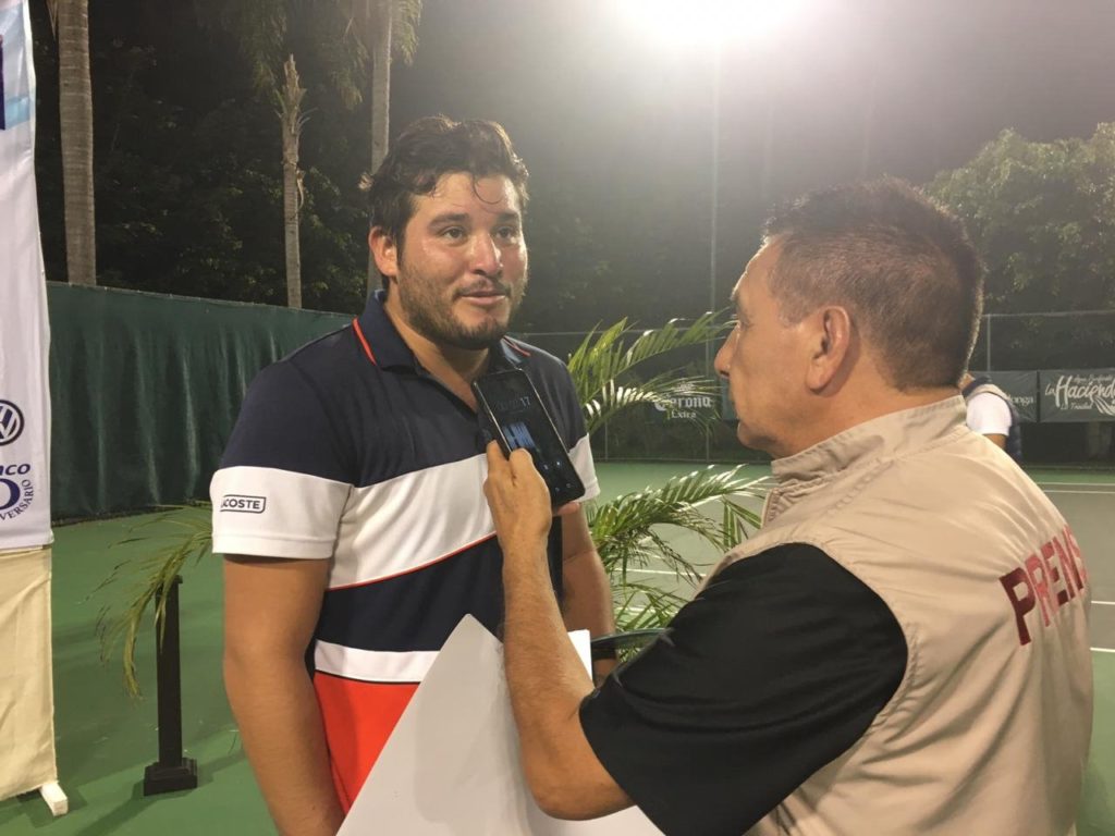 Pepe Toño Rodríguez, campeón nacional de tenis, en Córdoba
