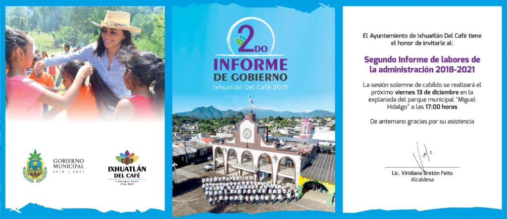 SEGUNDO INFORME DE GOBIERNO DE VIRIDANA BRETÓN