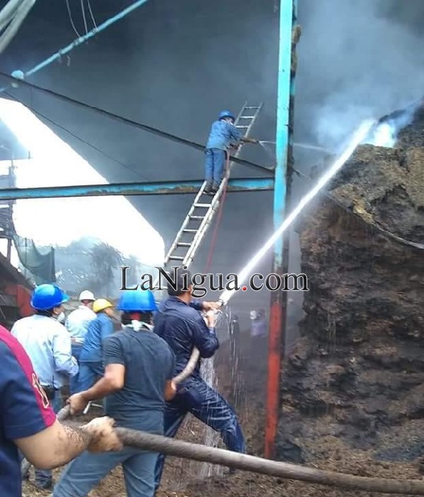 Se incendia bodega en el ingenio La Providencia