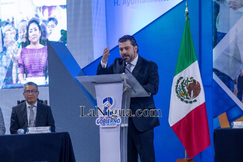 Rinde acalde de Fortín su Segundo Informe de Gobierno