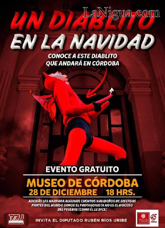 Joven cordobés presenta “Un Diablito en la Navidad”.