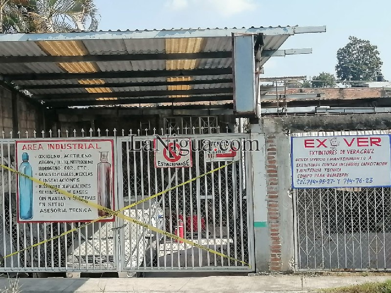 Explosión: 1 lesionado.