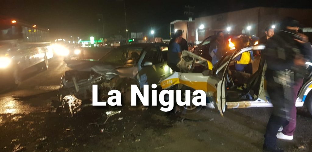 Encontronazo: 1 muerta, 2 lesionados, 1 detenido