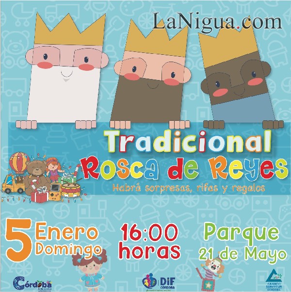 Con mega rosca, Ayuntamiento de Córdoba celebrará Día de Reyes