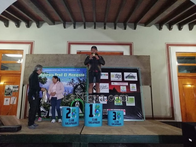 Enrique Nicanor “Nica” brilló en 50K Maltrata