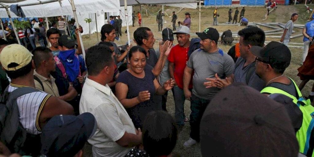 Continúa llegada de migrantes centroamericanos a frontera sur de México