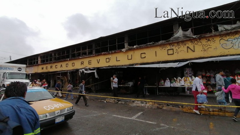 Remodelaran parte afectada del Mercado Revolución