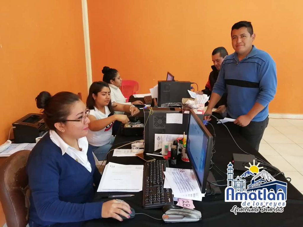 Reanuda Amatlán su cobro de predial