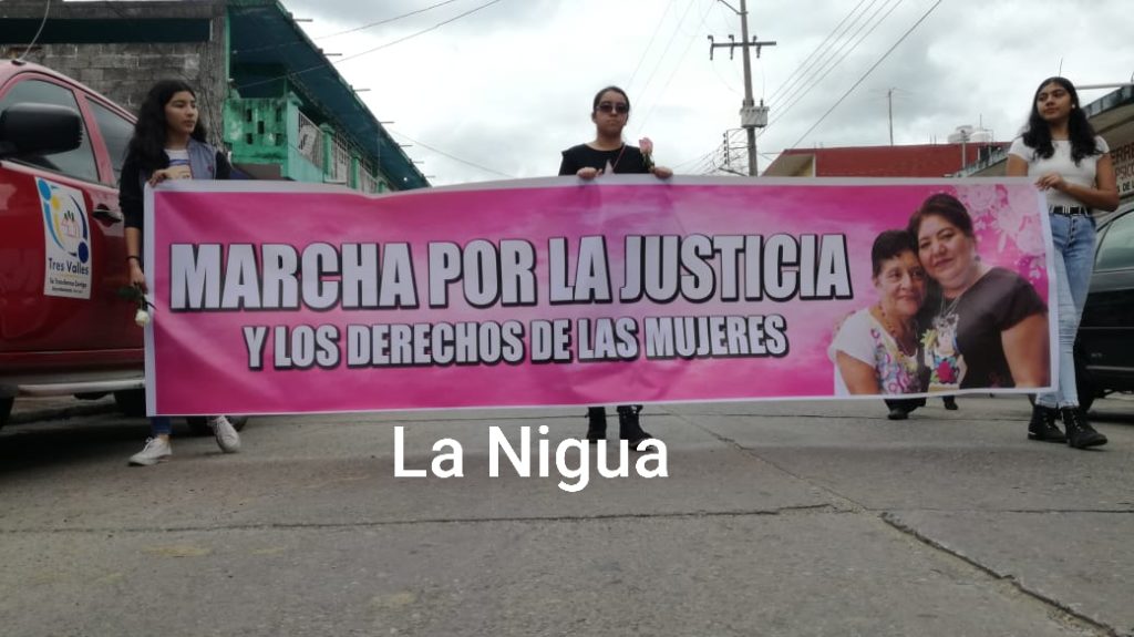 Marchan por justicia y derechos de la Mujer