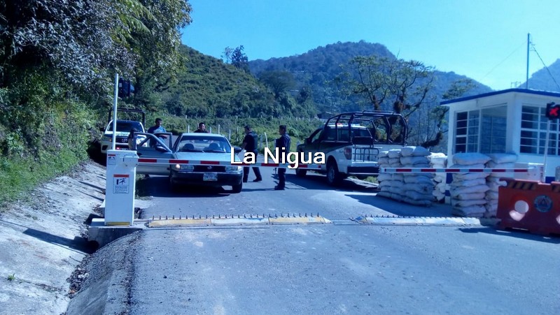 En abril, trabajos sobre el Matzinga.