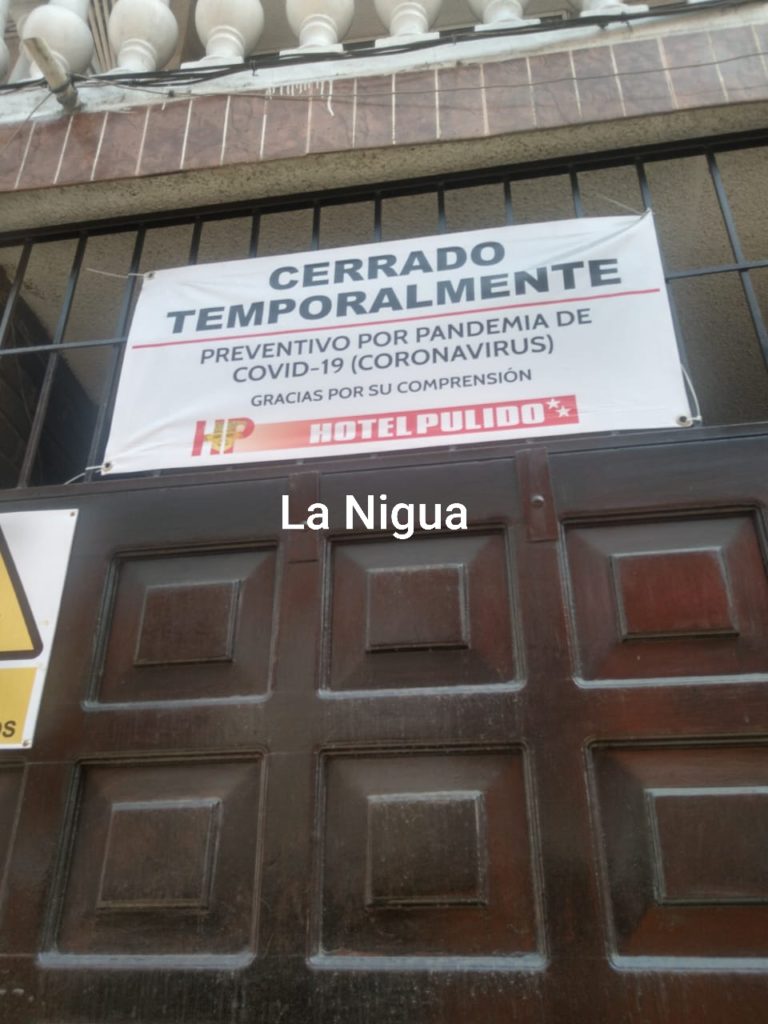 Cierran algunos hoteles por contingencia del COVID 19 en Papantla.