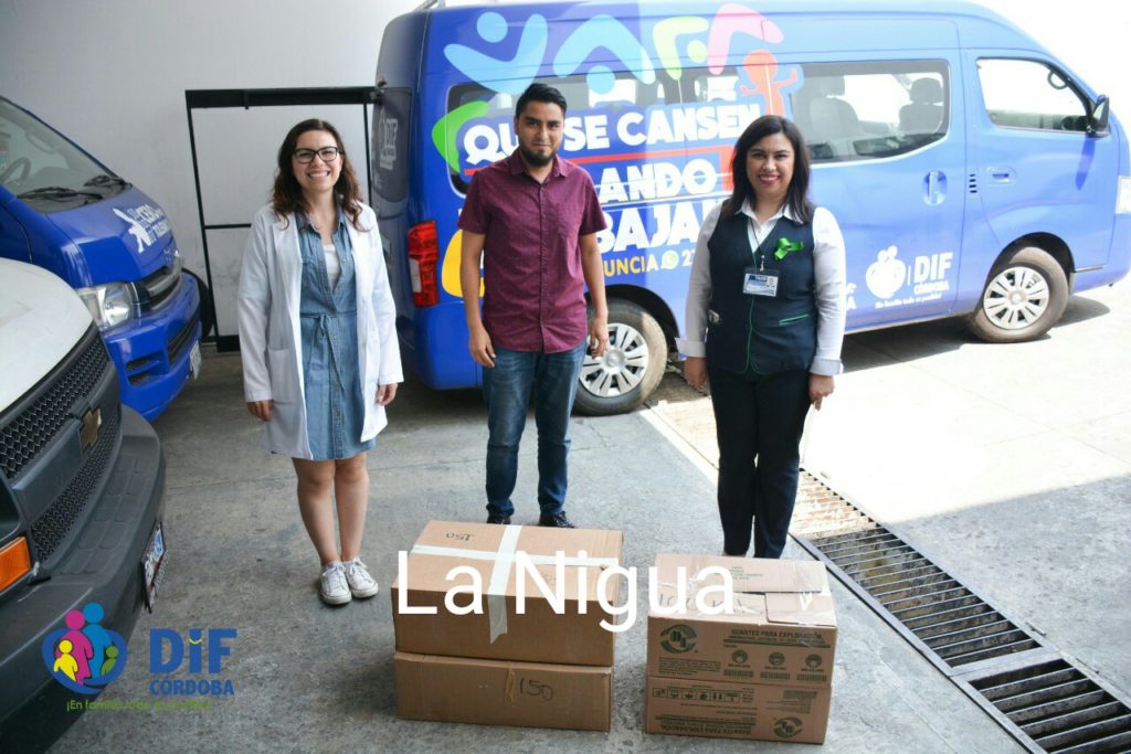 Continúa DIF Córdoba con entrega de apoyos a instituciones de salud