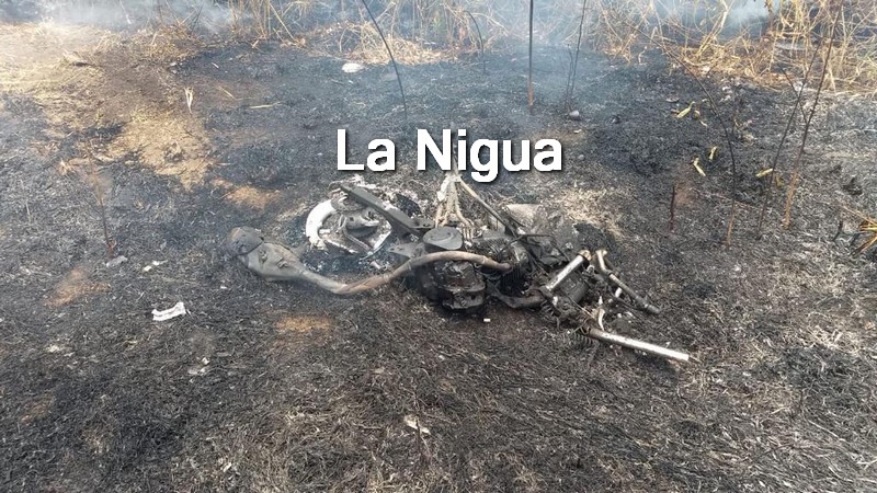 Choque e incendio: 1 muerto.