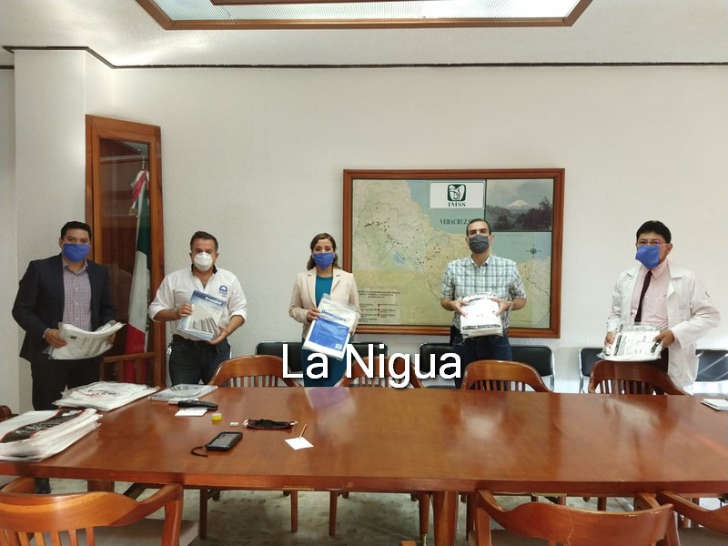 Dona CANACO overoles a IMSS