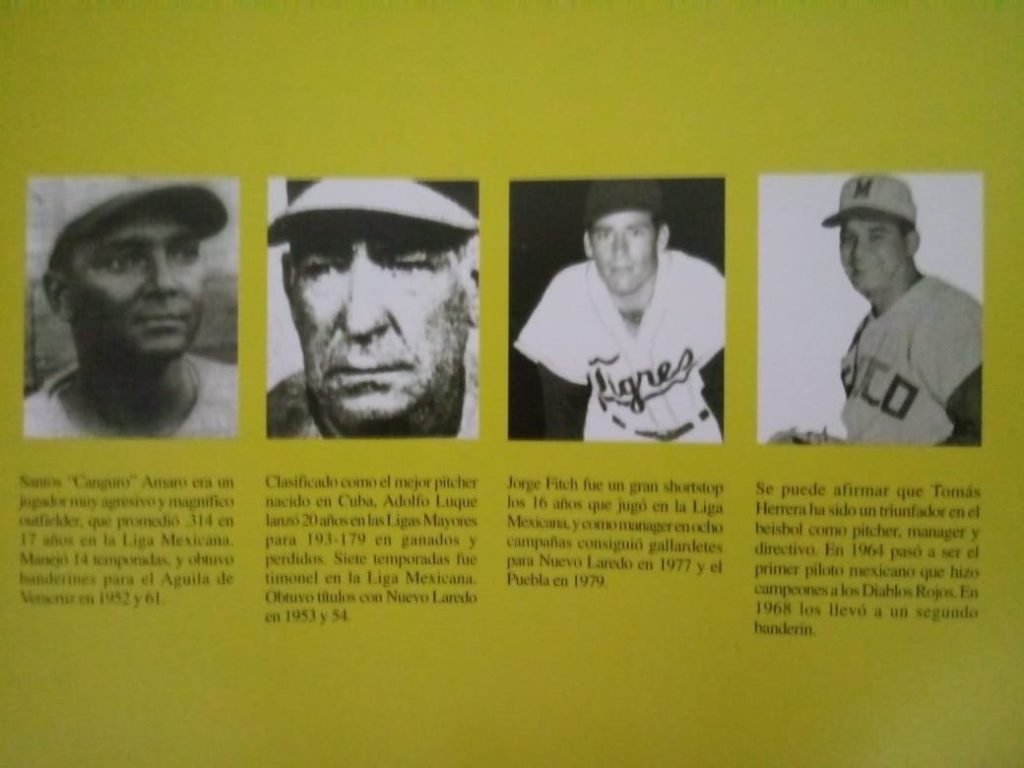 Managers de Béisbol de Liga Mexicana 1925-1997