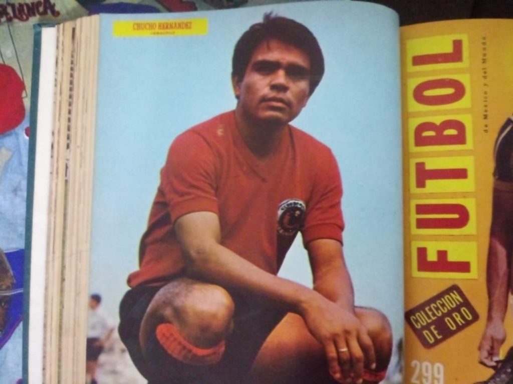 CHUCHO HERNÁNDEZ, PORTADA DE FUTBOL, COLECCIÓN DE ORO 298