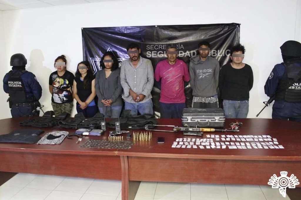 Detienen a banda de asaltantes en Puebla