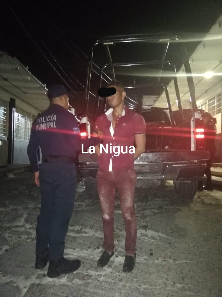 A punto de linchar a ladrón en Papantla