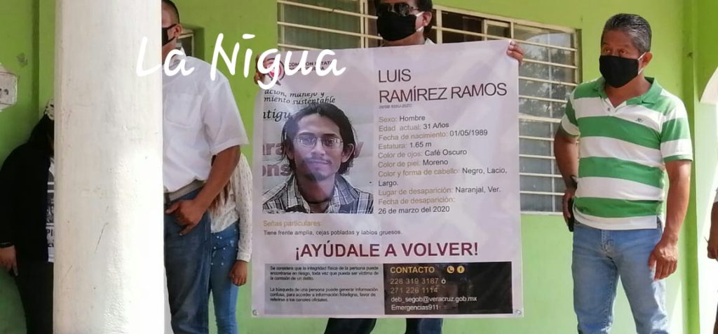 Con manifestación exigen que aparezca Luis Ramírez Ramos