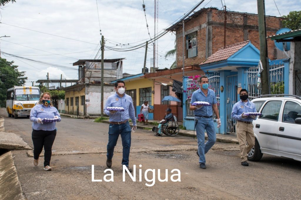 Ayuntamiento de Córdoba continúa con distribución de conos de huevo a sectores vulnerables