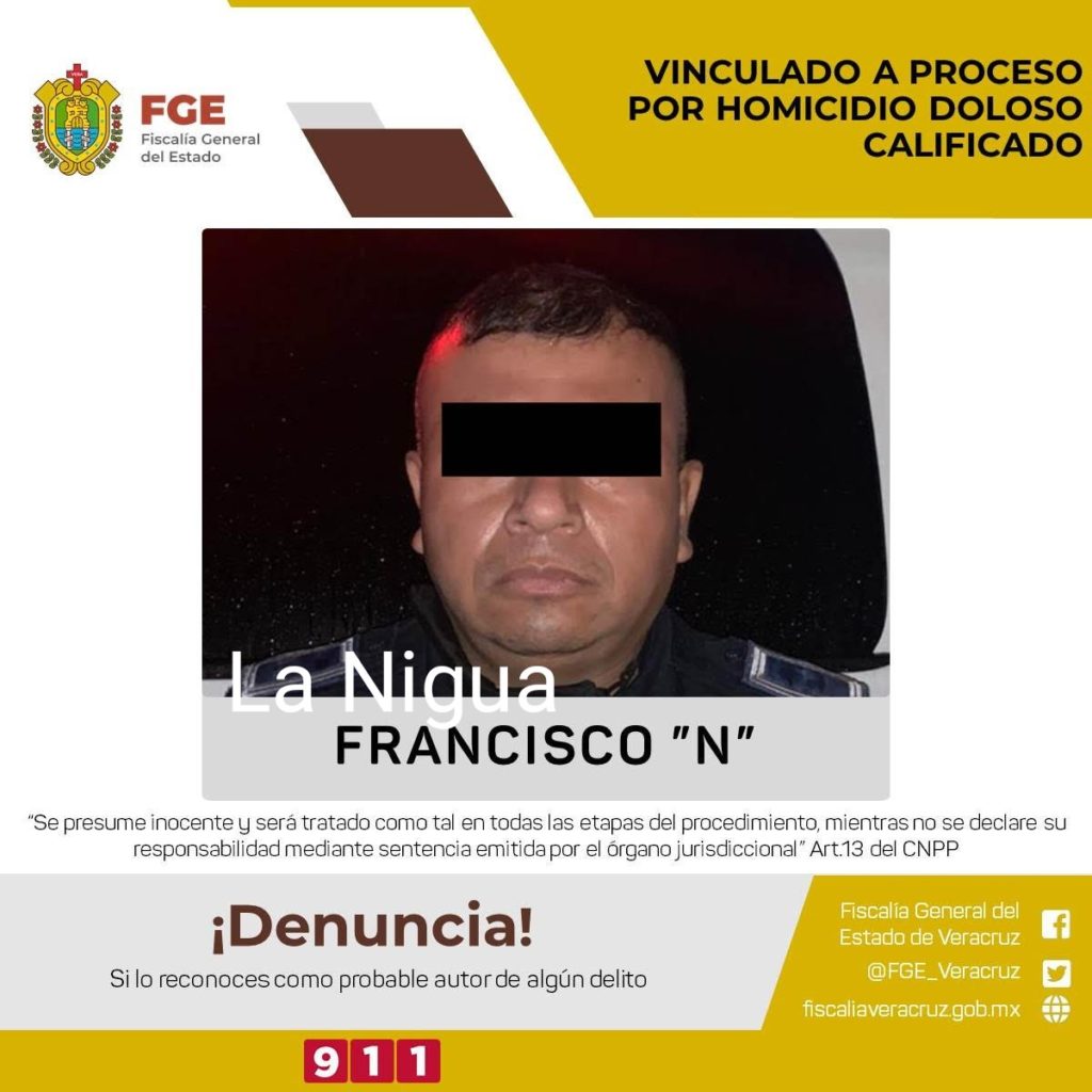 Vincula Juez a proceso a Policía Estatal por homicidio doloso calificado, en Orizaba