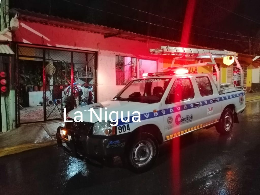 Se presentan en Córdoba afectaciones mínimas por tormenta nocturna