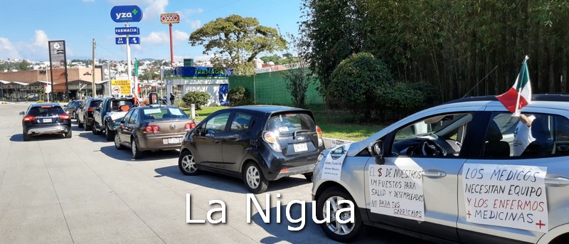 En Xalapa marcha el movimiento FRENA