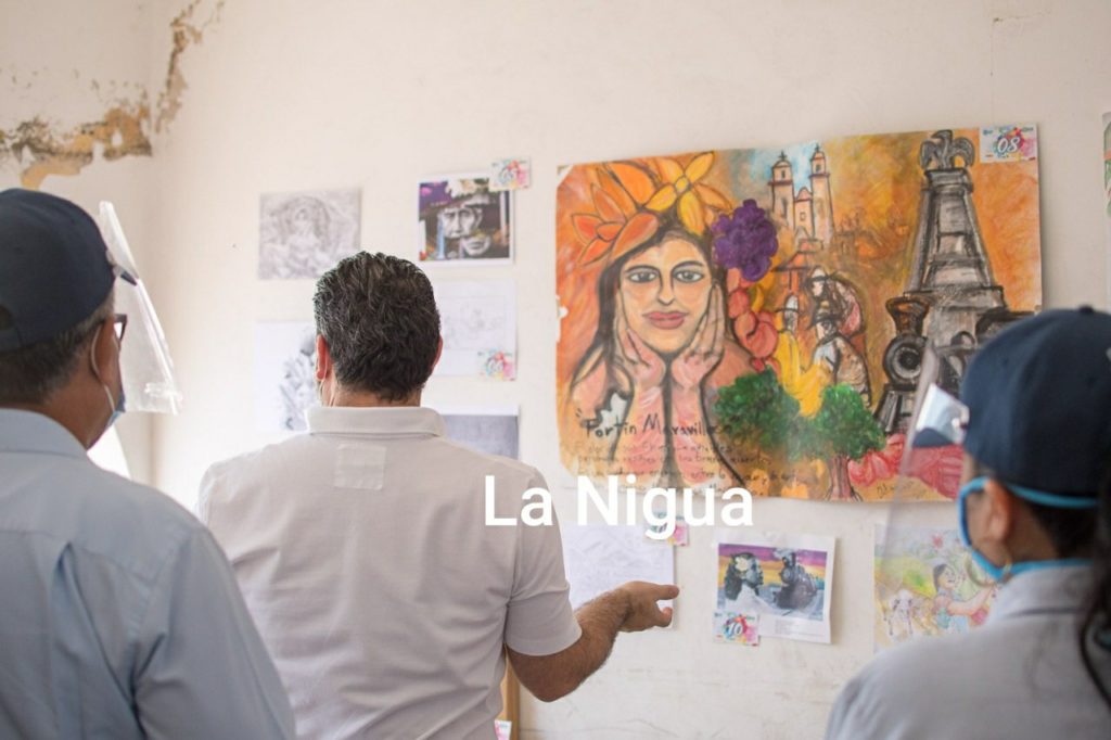 Murales en las calles de Fortín para embellecer la ciudad